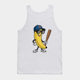 Banana Baseball Lover Tank Top